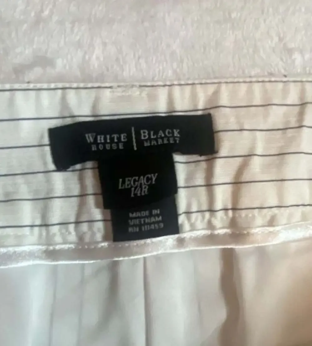 White House Black Market Legacy Pinstripe Pants Size 14R